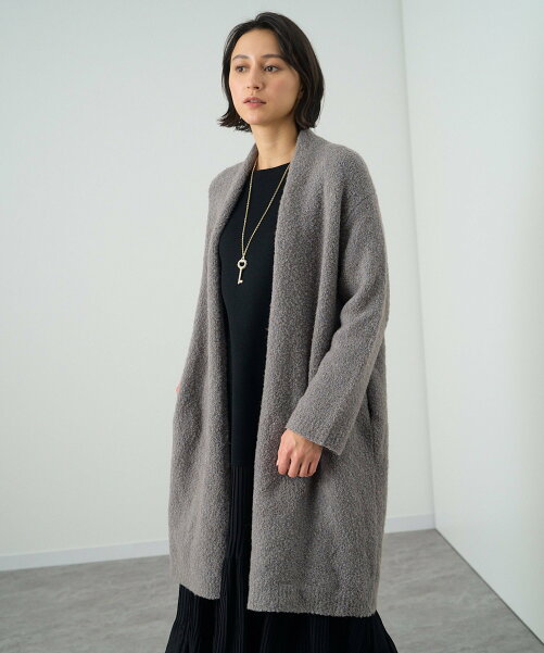 Anayi キャメルブークレロング カーディガン Rakuten Fashion 楽天ファッション 旧楽天ブランドアベニュー Dy3998 Anayi キャメルブークレロング カーディガン Rakuten Fashion 楽天ファッション 旧楽天ブランドアベニュー Dy3998